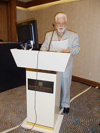 دکتر حسین محمدزاده صدیق در کنگره جهانی جاده ابریشم İpek yolu kongresi 2013